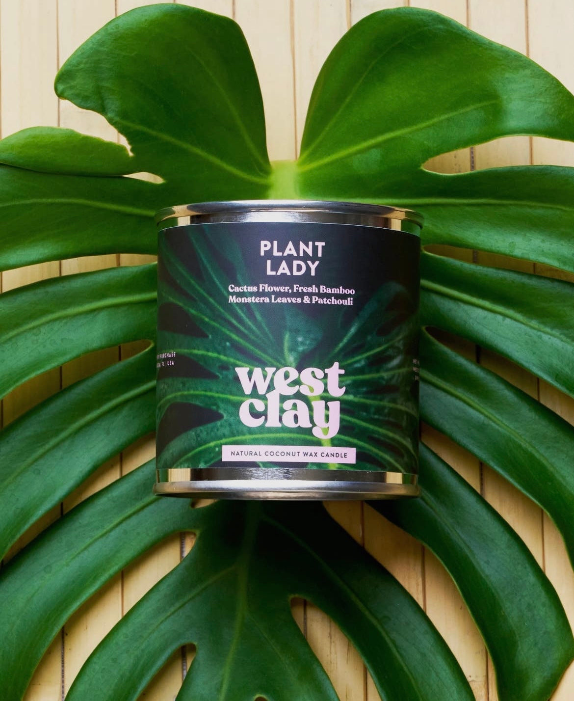 Plant Lady Paintcan Candle