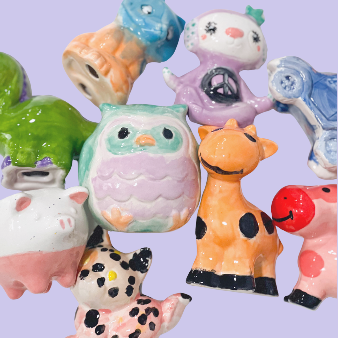 Kids Birthday Pop-Up Pottery Painting Package