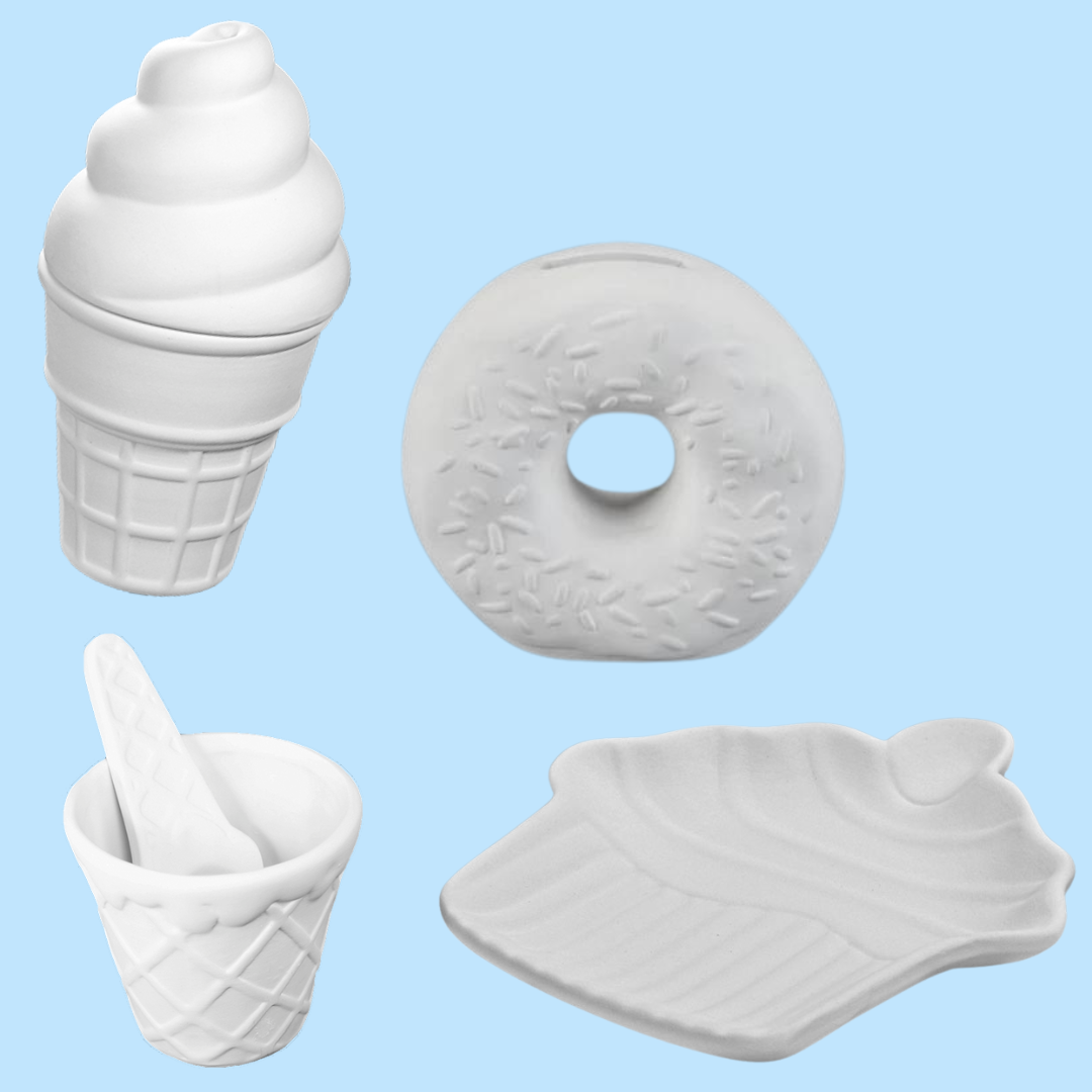 Kids Birthday Pop-Up Pottery Painting Package