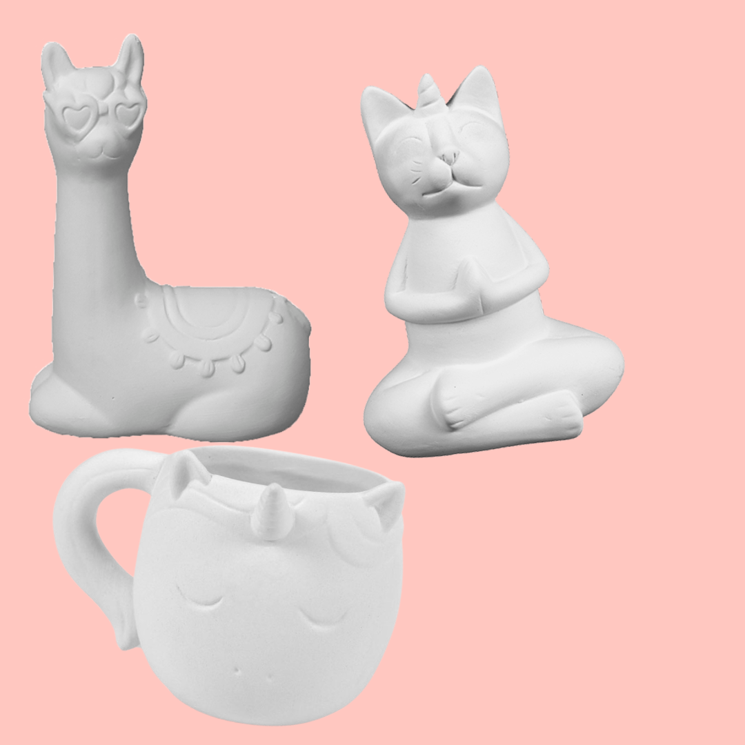 Kids Birthday Pop-Up Pottery Painting Package