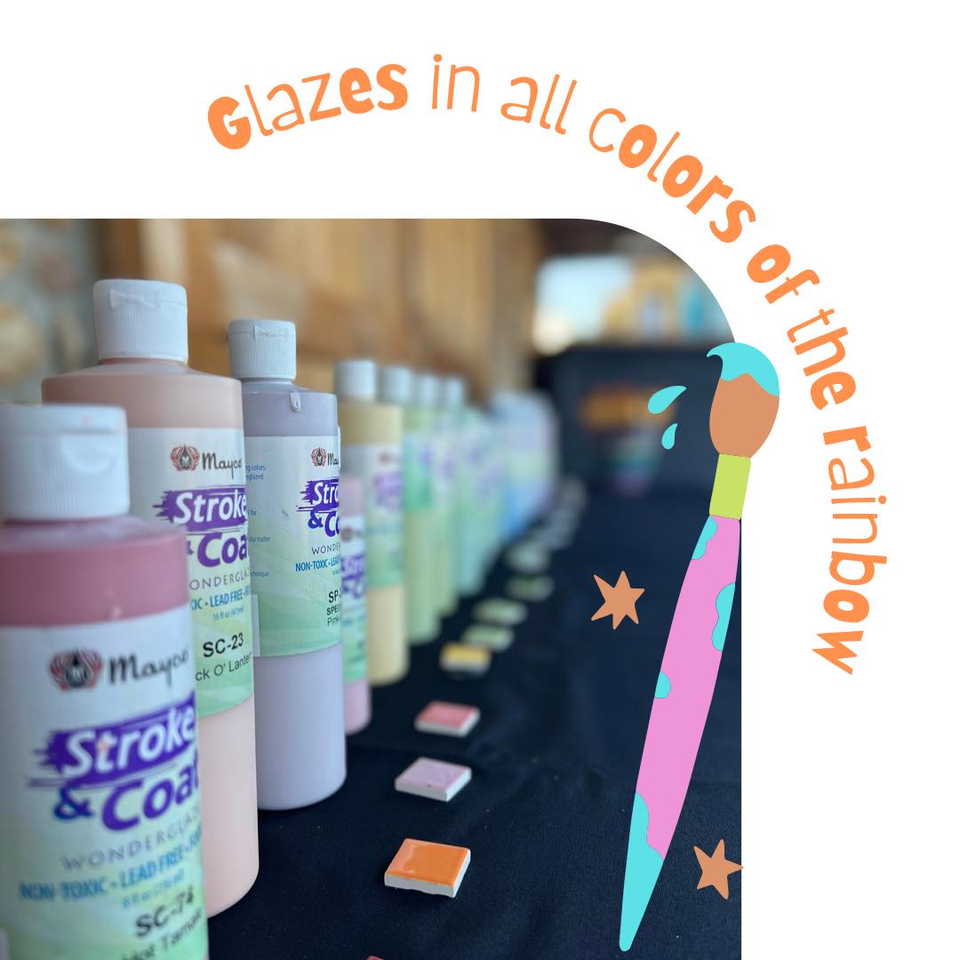 Pop-Up Pottery Painting Party; Work Parties, Church Events, Team Building, etc.