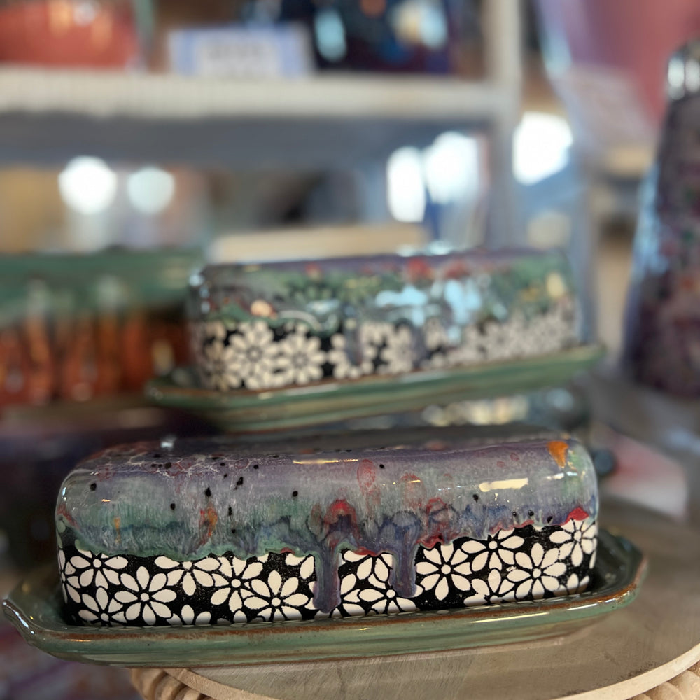 Floral Butter Dishes