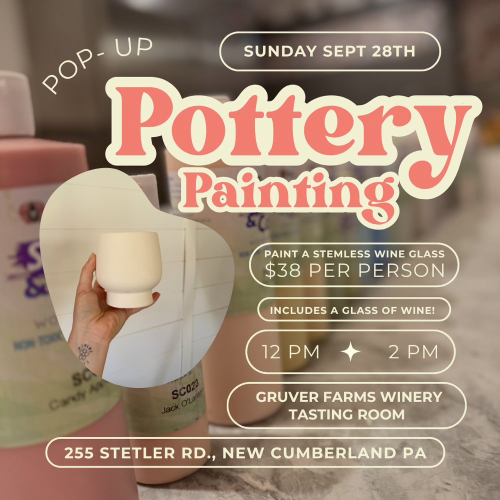 Paint a Wine Glass at Gruver Farms 9/28