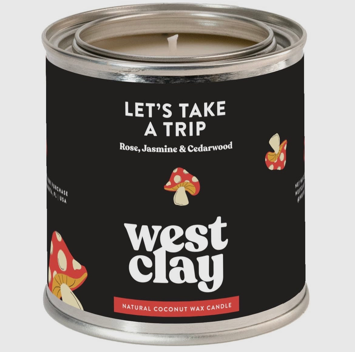 Take a Trip Paint-can Candle