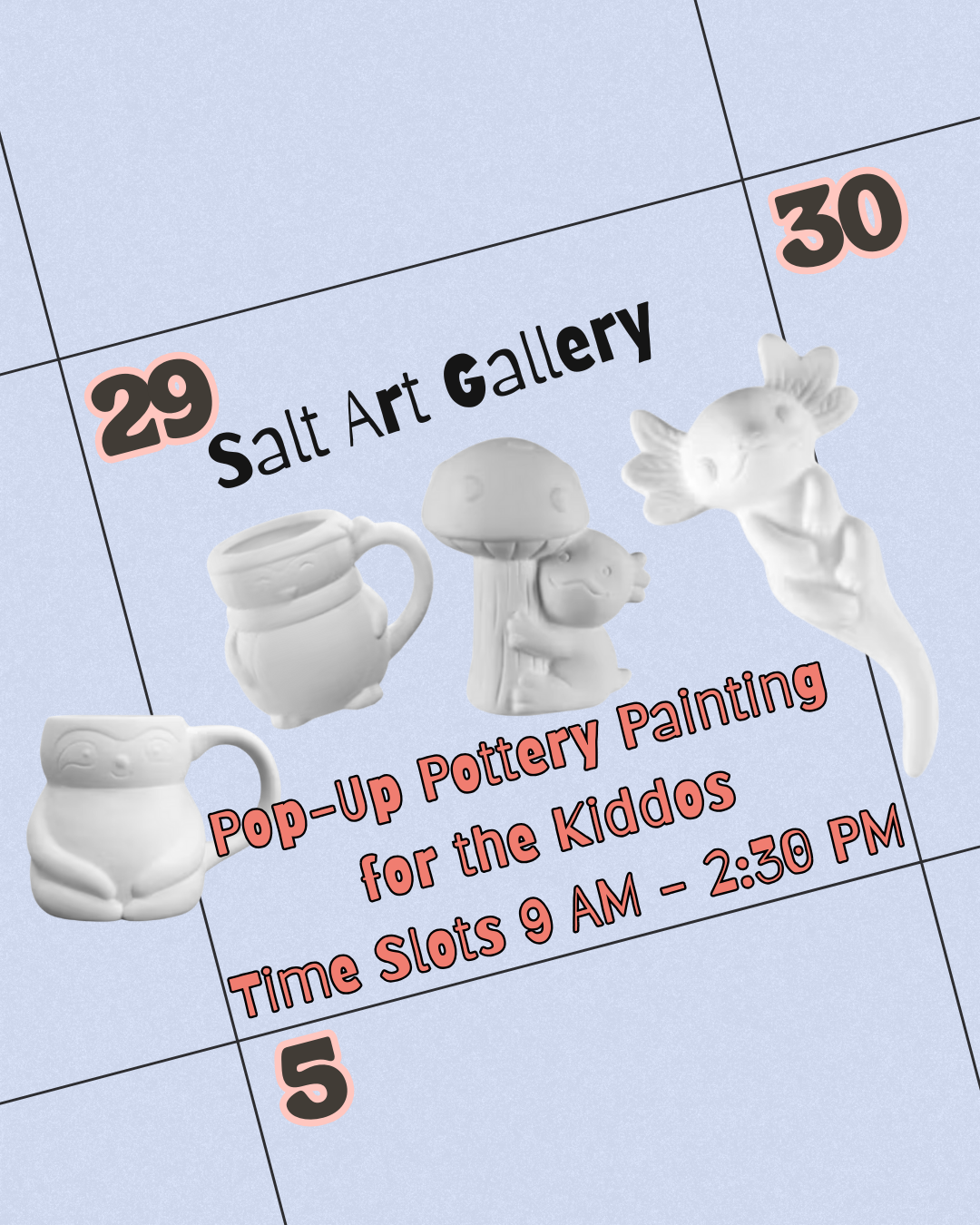 12/29 Pop-Up at Salt Gallery in Hershey