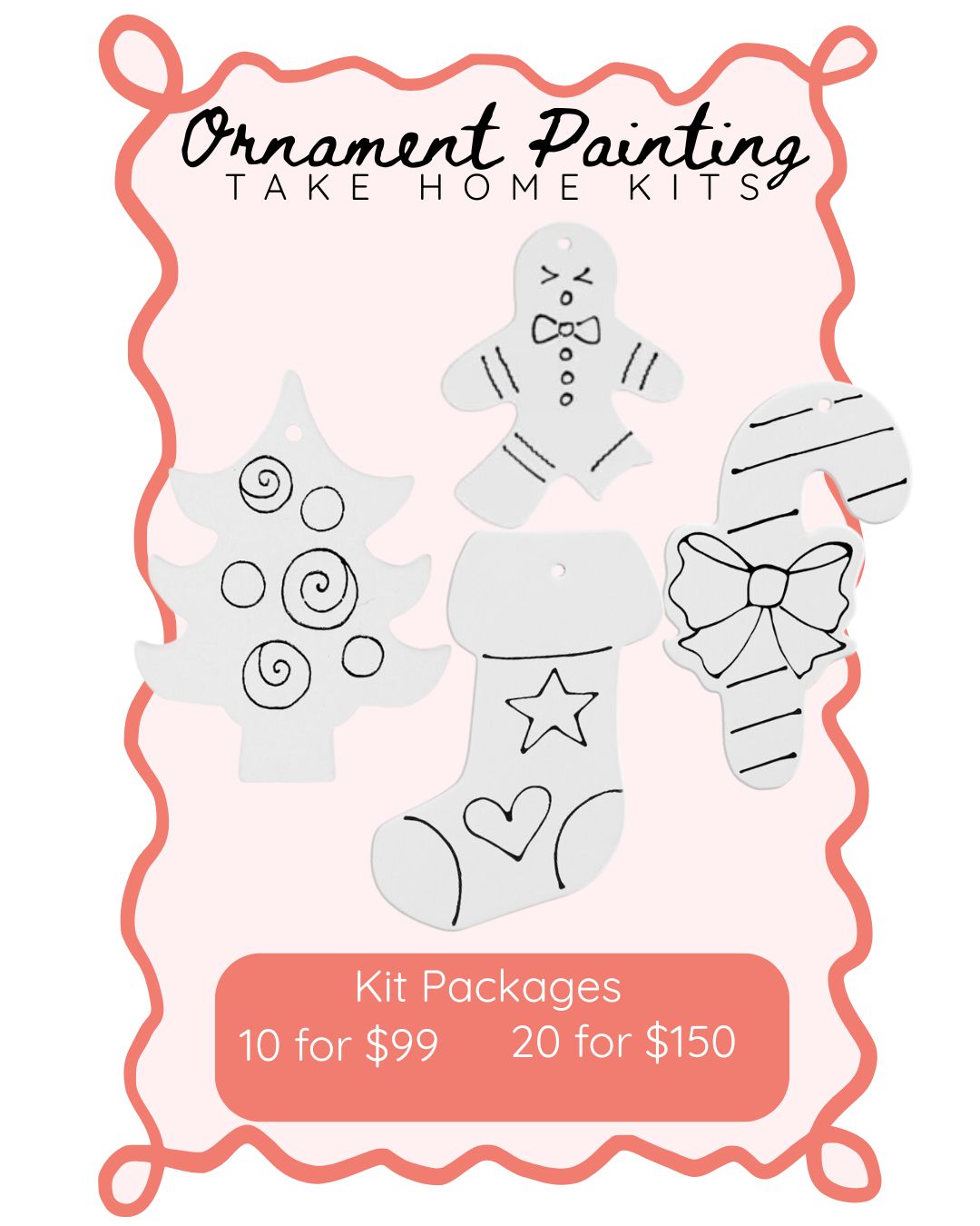 Ornament Painting Kit Bundle