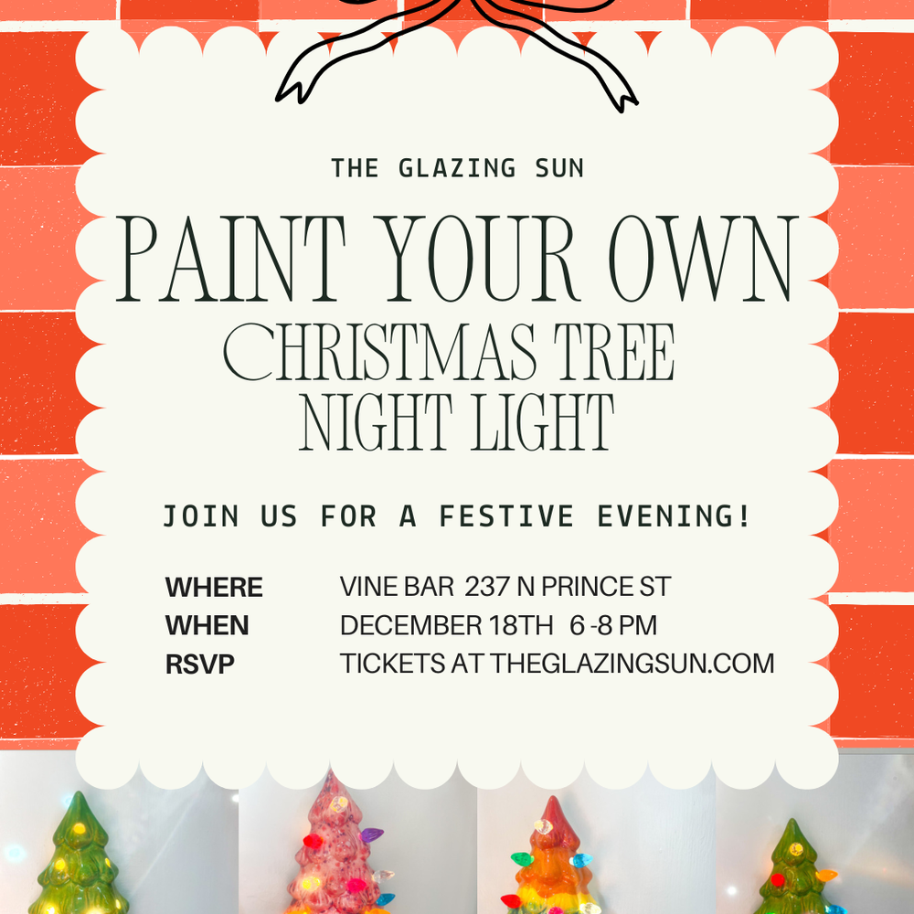 12/18 Vine Bar Christmas Tree Night Light