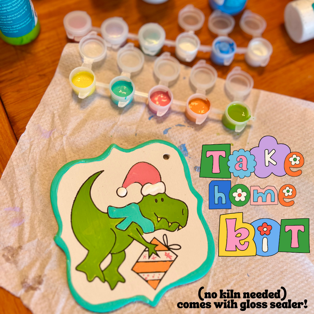 Make & Take Ornament Kit (NO Kiln Needed)