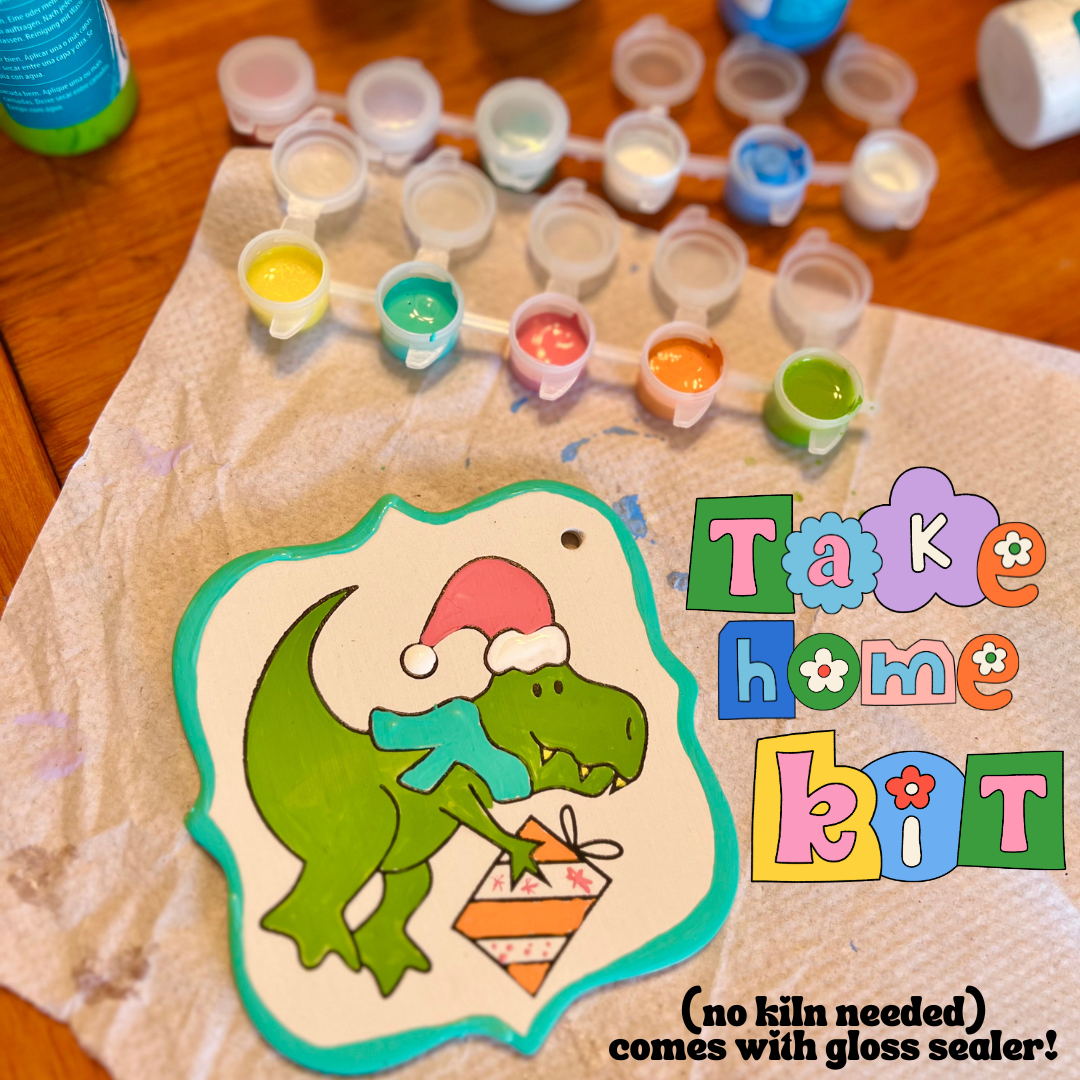 Make & Take Ornament Kit (NO Kiln Needed)