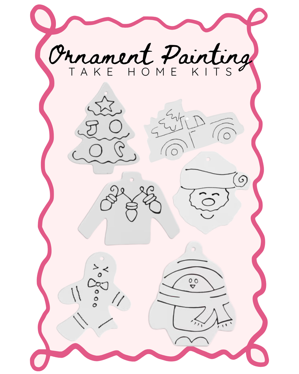 Ornament Painting Kit Bundle