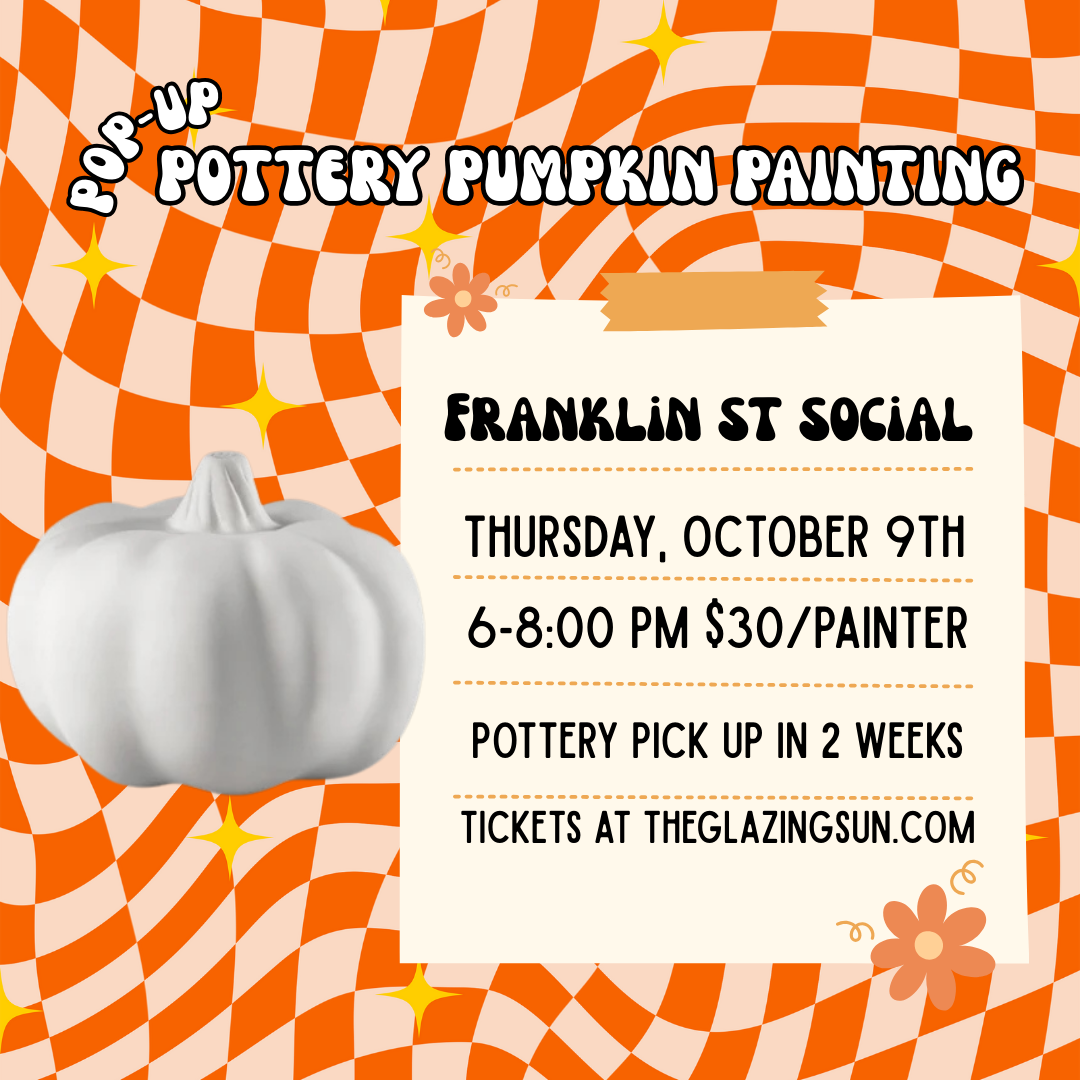 Franklin St Social Pumpkin Painting