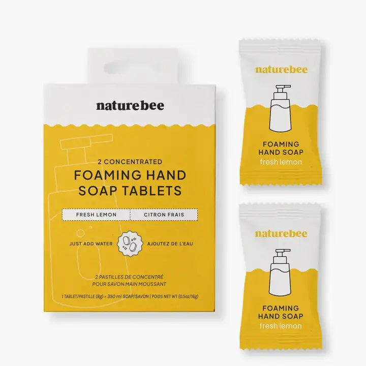 
                      
                        Foam Hand Soap Tablets 2 Pack Fresh Lemon
                      
                    